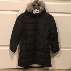 Black mid-length Old Navy Jacket